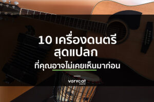 สอนทำเพลง 10 เครื่องดนตรีสุดแปลก